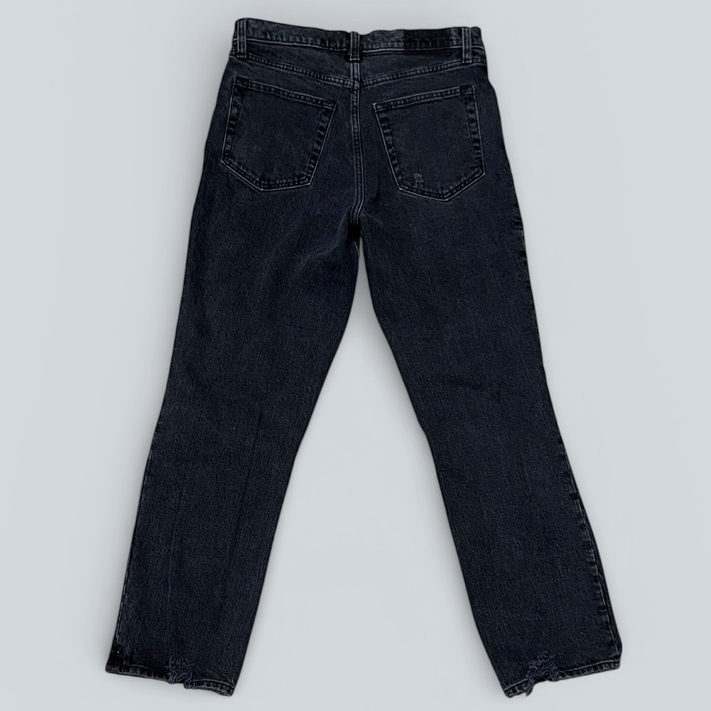 Abercrombie & Fitch | 90s Straight Ultra High Rise Jeans – Black Wash - Picture 3 of 7